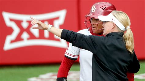 Ou sooners softball - It’s also the second-longest streak in Division I softball history, trailing the 1996-97 Arizona Wildcats’ 47-game run. OU finished the regular season with a 49-1 record, including posting a ...